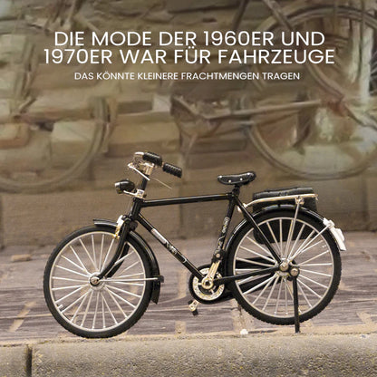 Retro-Fahrradmodell – Detailgetreue Miniatur für Sammler