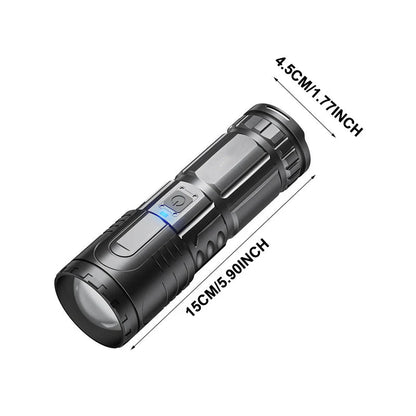 LeuchtPro – Teleskop-Zoom-Taschenlampe für jede Situation