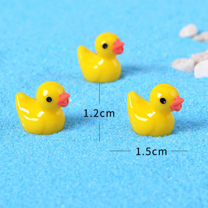 Mini Gelbe Enten Dekoration