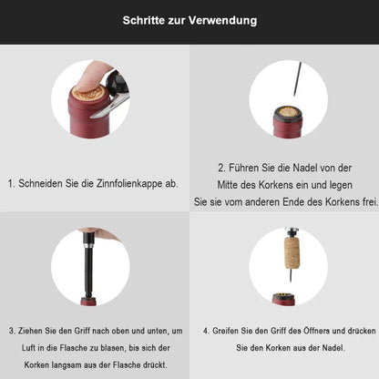 Druckluft-Korkenzieher