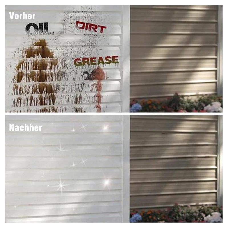 Allzweck-Fenster- und Oberflächenreiniger mit Gartenschlauchanschluss