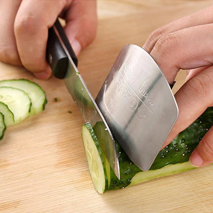 Edelstahl Fingerschutz für sicheres Schneiden
