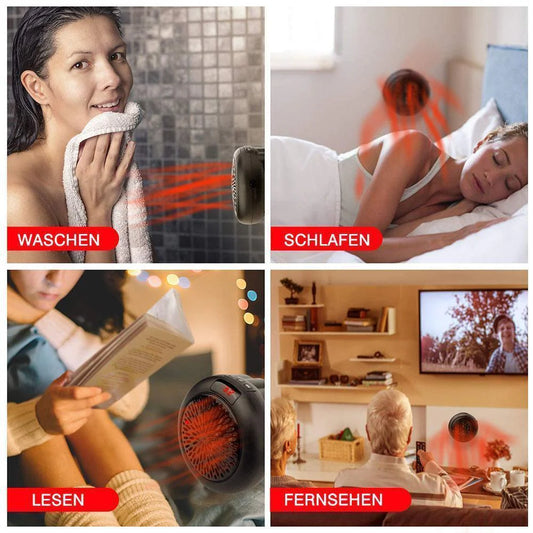 Kompakte Innenraum-Heizung – Effizient, sicher und tragbar