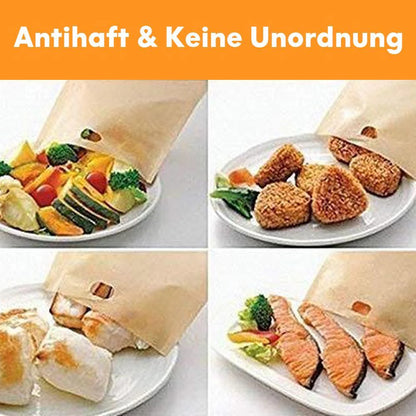 Wiederverwendbare Antihaft-Toaster-Taschen, 5er-Pack