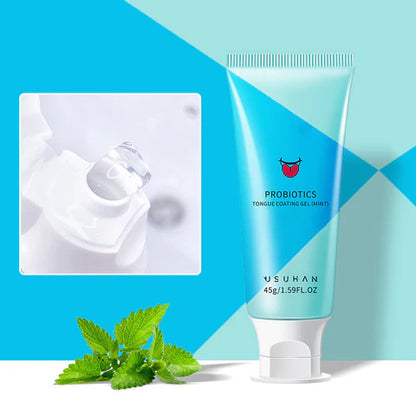 Zungenpflege-Gel mit Bürste
