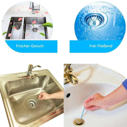Praktische Reinigungsstäbe für Abflüsse (12 Stück)
