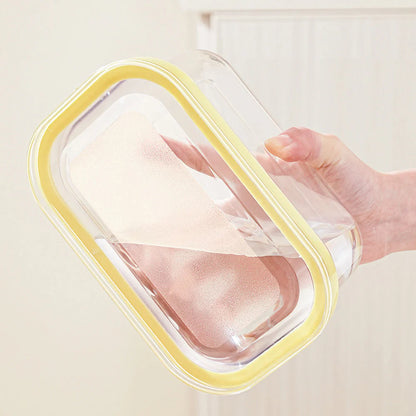 Butterdose mit integriertem Schneidesystem