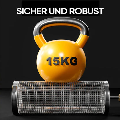 Drehbarer Edelstahl-Grillkäfig