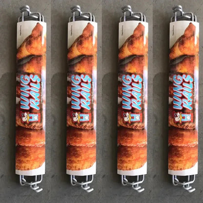 BBQ-Flügelhalter aus Edelstahl