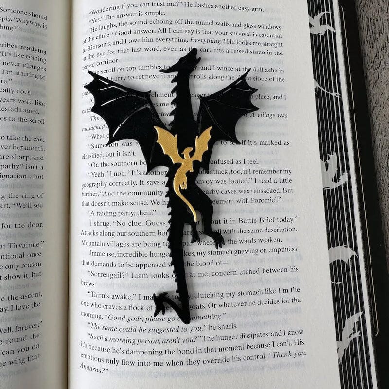 Drachen-Lesezeichen – Dein neuer Lesebegleiter