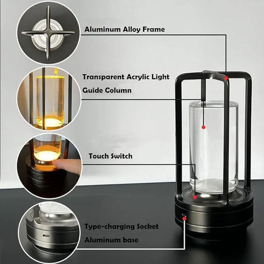 Vintage Glow Tischlampe