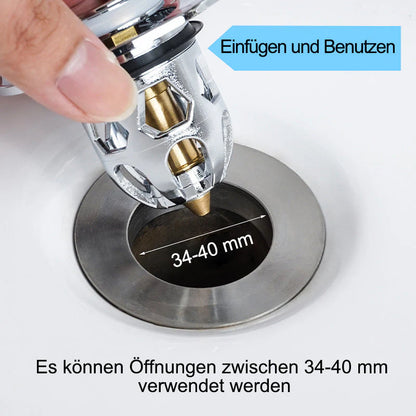 Universeller Waschbecken-Abflussstopfen – Perfekte Passform für jedes Waschbecken