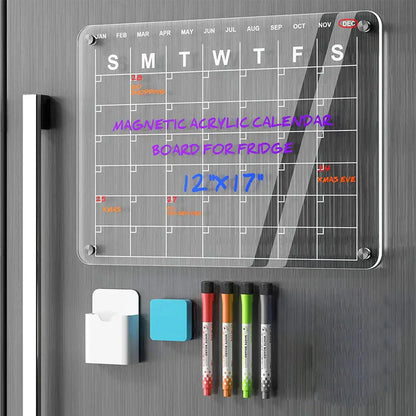 Magnetischer Kühlschrank-Planer mit Memo-Set