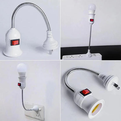 Bunte LED-Party-Glühbirne – Dreht sich automatisch für coole Lichteffekte!