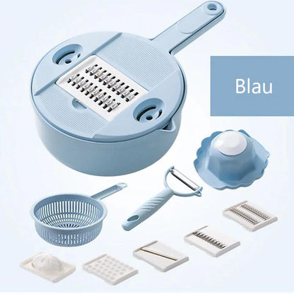 Vielseitiger Gemüseschneider-Set (12 Teile)