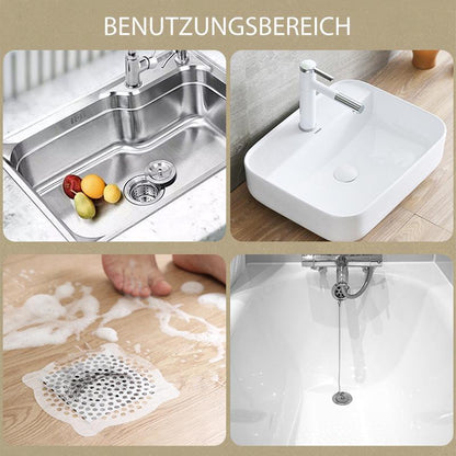 Hygienische Abfluss-Schutzaufkleber