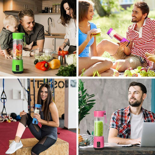 Tragbarer USB-Entsafter – Frischer Saft jederzeit und überall
