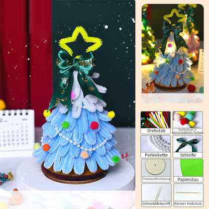 Handgefertigte Weihnachtsbaum-Ornamente zum Selbstgestalten