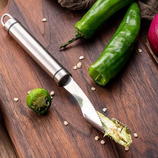 Edelstahl Samenentferner für Gemüse und Obst