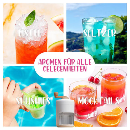 Manuelle Eiscrusher Maschine – Perfekt für erfrischende Drinks!