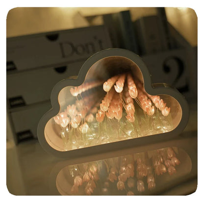 Endlose Tulpenlicht-Lampe