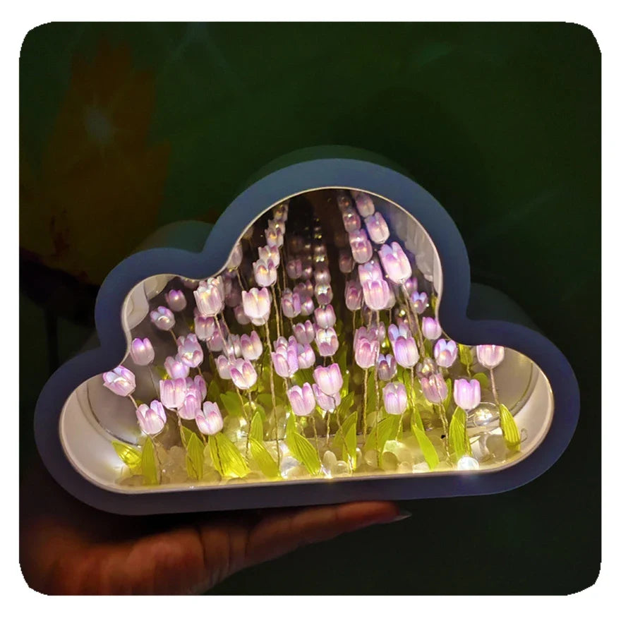 Endlose Tulpenlicht-Lampe
