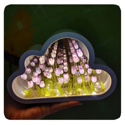 Endlose Tulpenlicht-Lampe