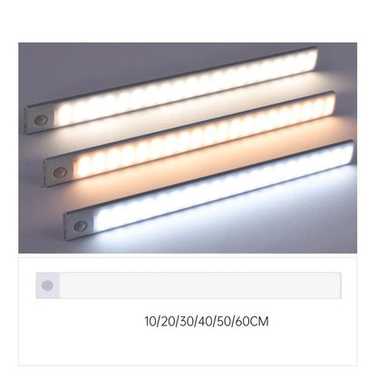 Bewegungsaktivierter LED-Lichtstreifen – Praktisches Licht für jeden Raum