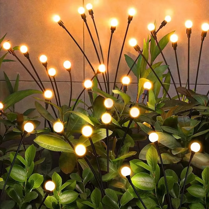 Solarbetriebene Garten LED Leuchten – Glühwürmchen Effekt