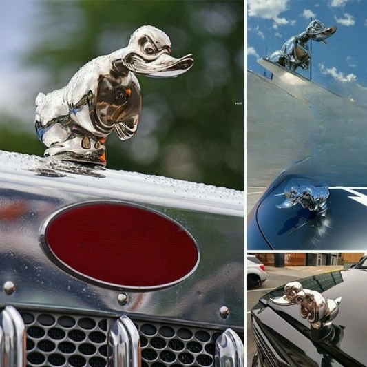 Lustige Gummiente für die Motorhaube – Quirliges Autozubehör