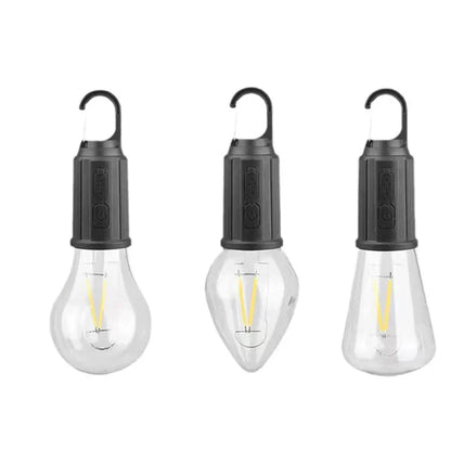 Retro Campinglampe mit Typ-C Ladung
