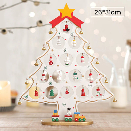 DIY Holz-Weihnachtsbaum Set – Gestalten Sie Ihren eigenen Festbaum