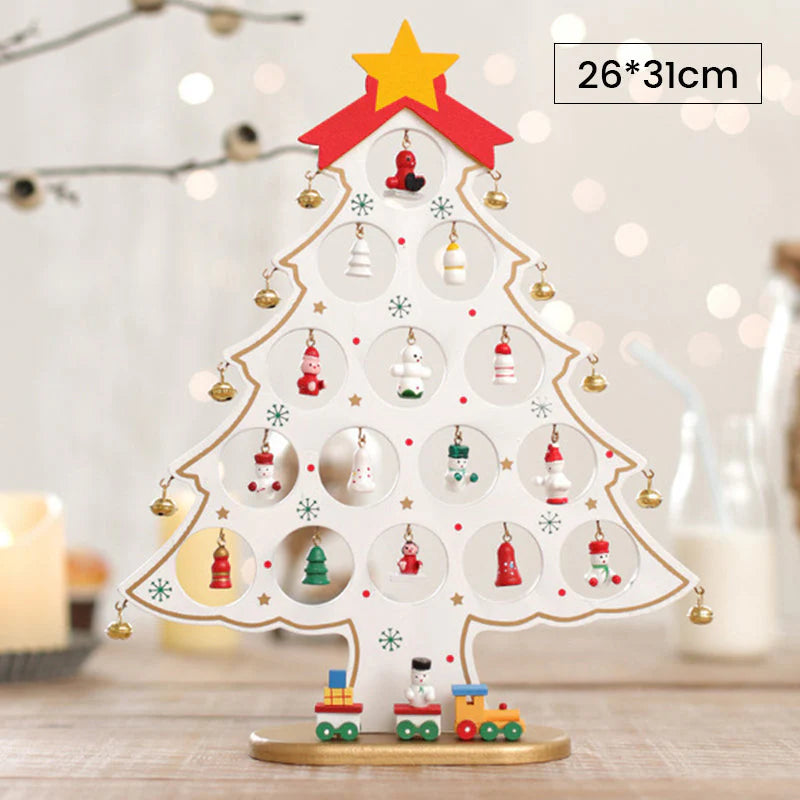 DIY Holz-Weihnachtsbaum Set – Gestalten Sie Ihren eigenen Festbaum