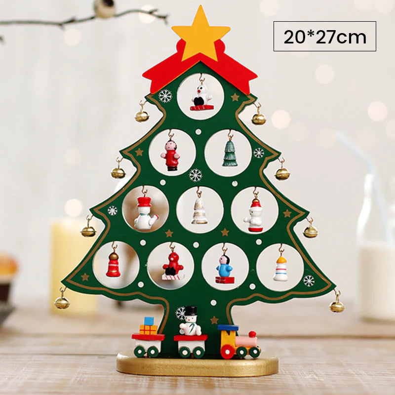 DIY Holz-Weihnachtsbaum Set – Gestalten Sie Ihren eigenen Festbaum