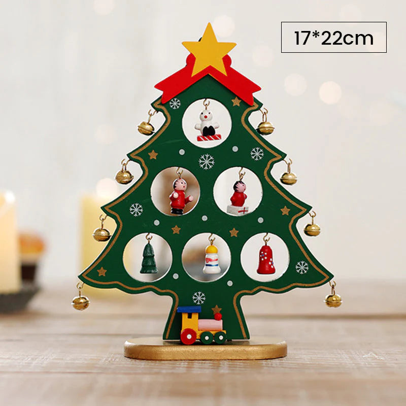 DIY Holz-Weihnachtsbaum Set – Gestalten Sie Ihren eigenen Festbaum