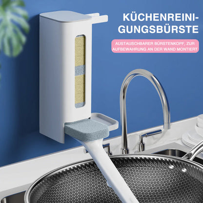 Multifunktionale Reinigungsbürste für die Küche