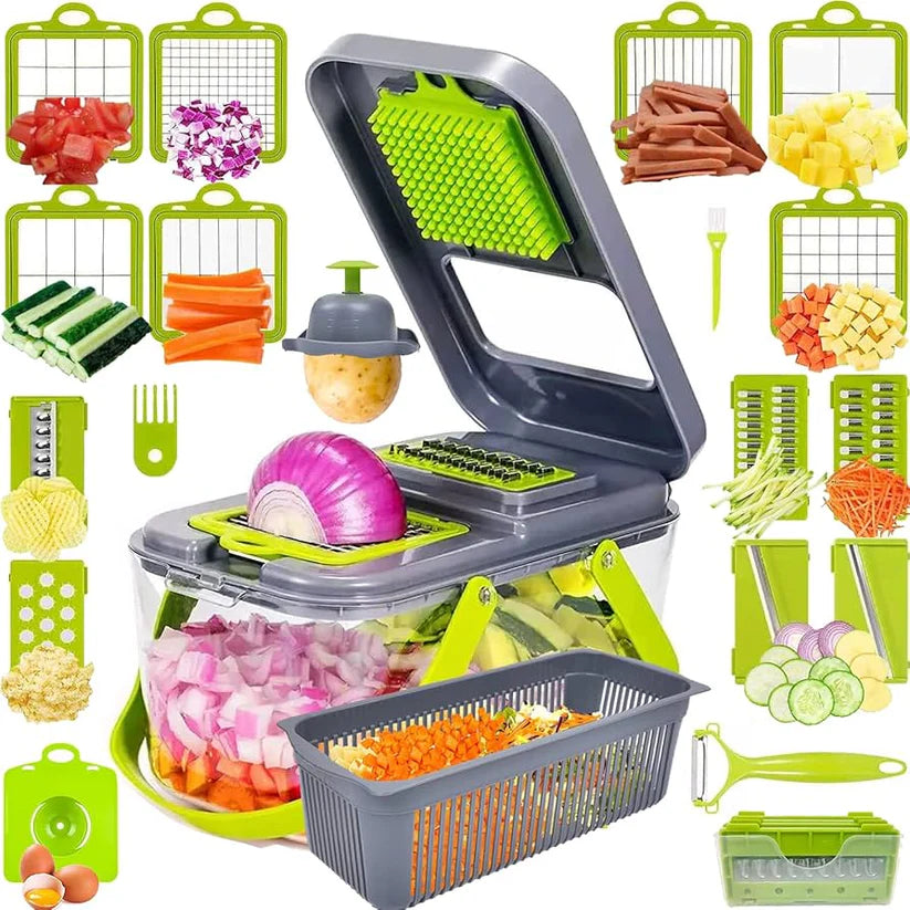 18-in-1 Multifunktionaler Gemüseschneider